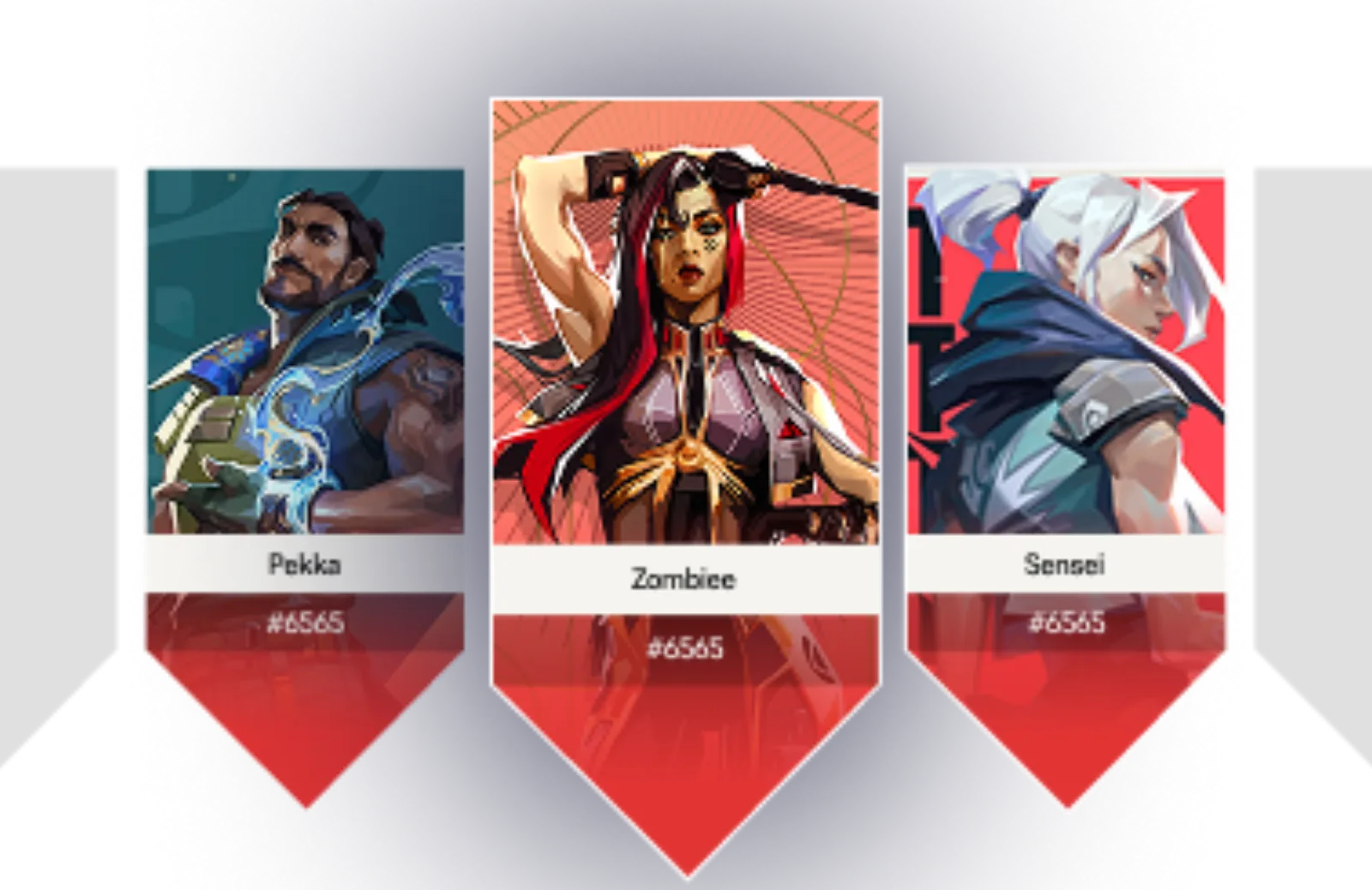 Cartes d’agents Valorant